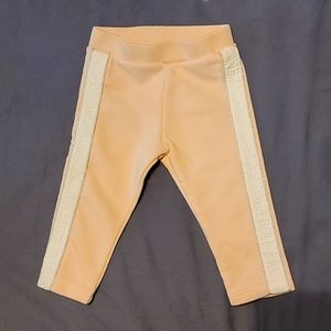 GIVENCHY glitter logo pants